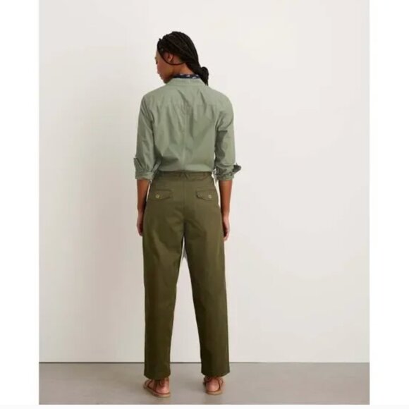 Alex Mill Boyish Chino Pant Military Olive - Picture 2 of 11